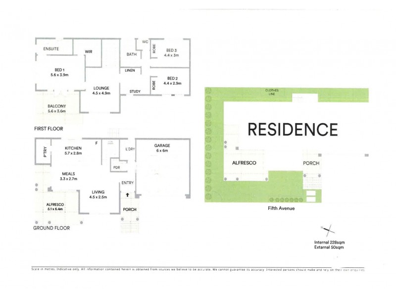 1/39 Fifth Avenue, Palm Beach QLD 4221 Floorplan