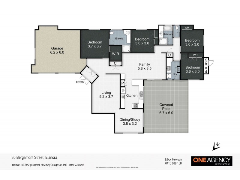 30 Bergamont Street, Elanora QLD 4221 Floorplan