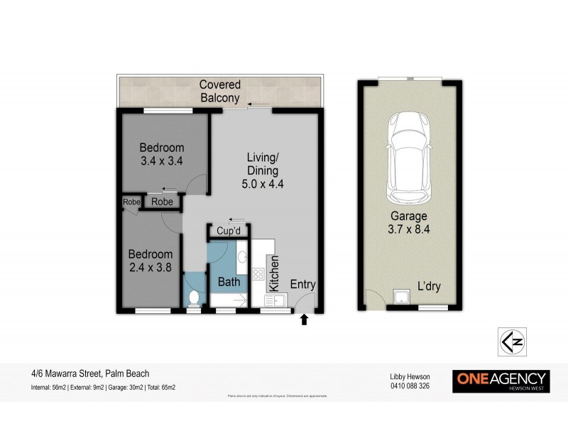4/6 Mawarra Street, Palm Beach QLD 4221 Floorplan