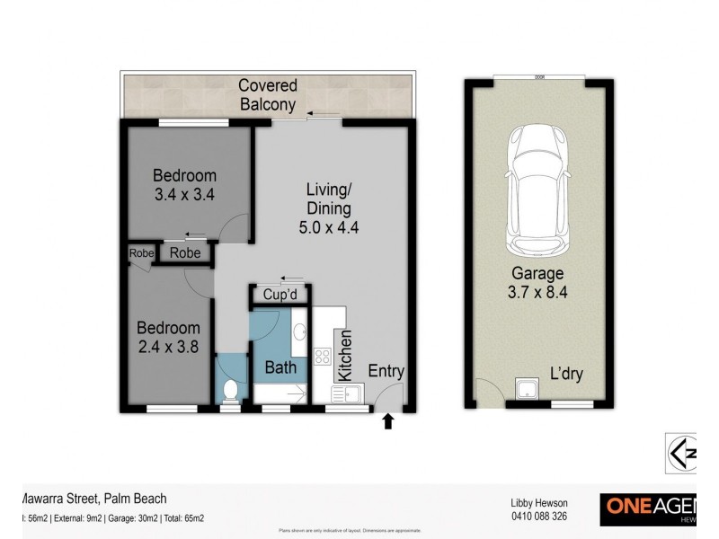 4/6 Mawarra Street, Palm Beach QLD 4221 Floorplan