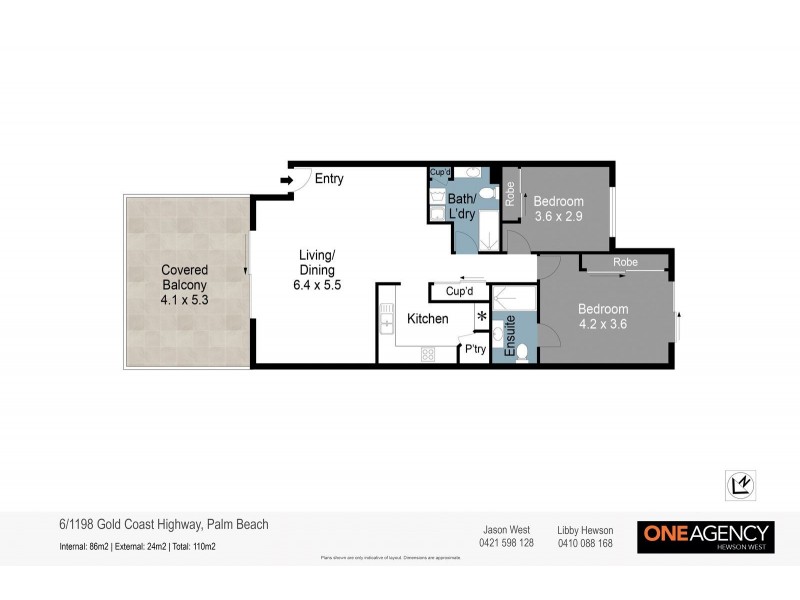 6/1198 Gold Coast Highway, Palm Beach QLD 4221 Floorplan
