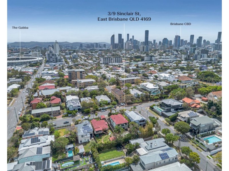 3/9 Sinclair Street, East Brisbane QLD 4169