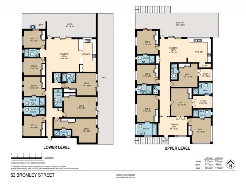 52 Bromley St, Kangaroo Point QLD 4169 Floorplan