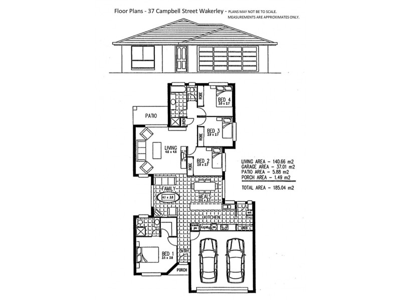 37 Campbell Street, Wakerley QLD 4154 Floorplan
