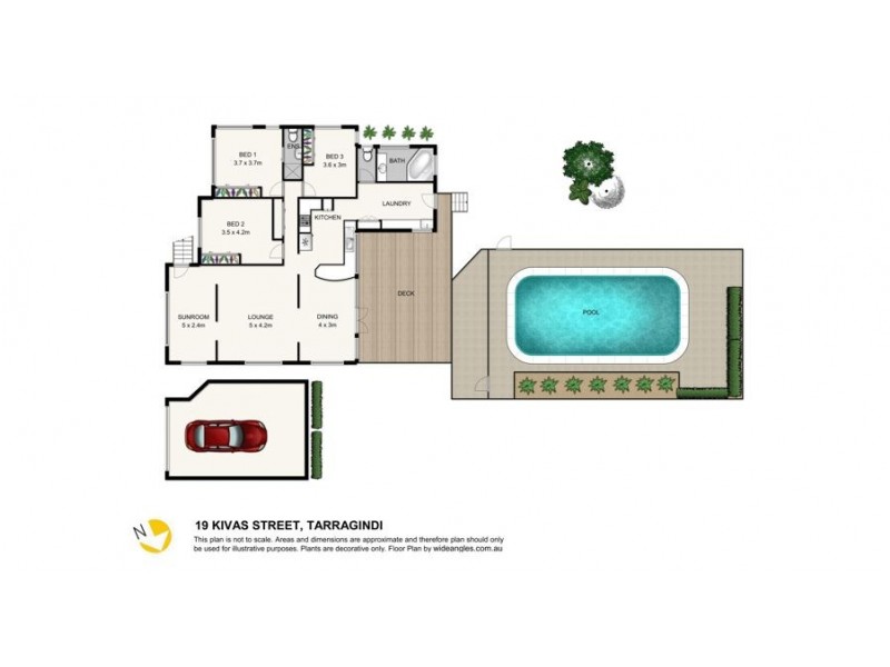 19 Kivas Street, Tarragindi QLD 4121 Floorplan