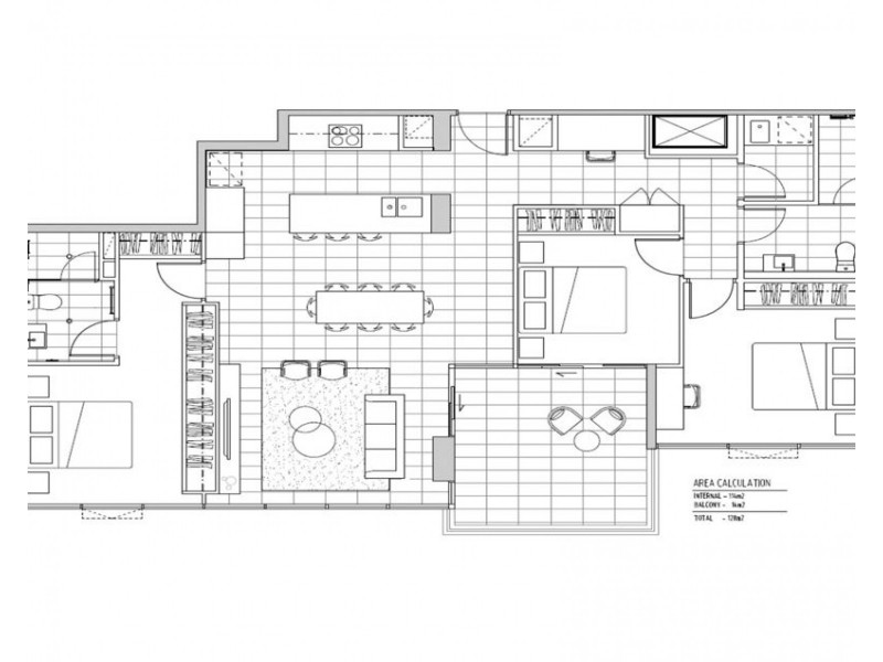 2805/55 Railway Terrace, Milton QLD 4064 Floorplan