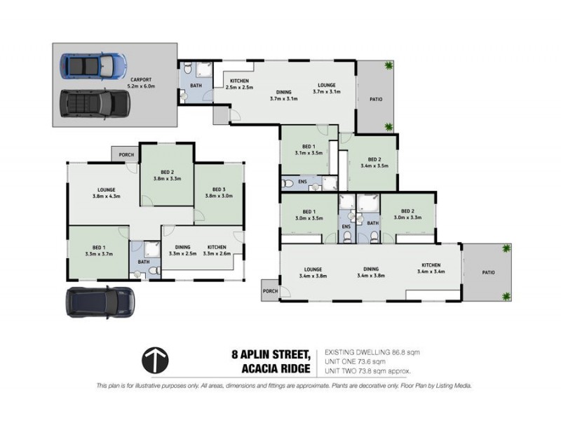 8 Aplin Street, Acacia Ridge QLD 4110 Floorplan