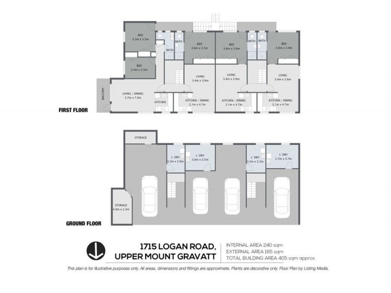 1715 LOGAN ROAD, Upper Mount Gravatt QLD 4122 Floorplan