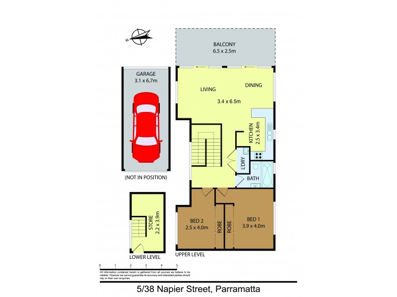 5/38 Napier St, Parramatta NSW 2150 Floorplan