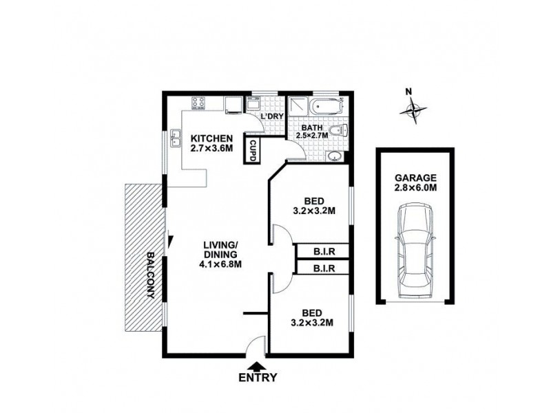 2/25 Early St, Parramatta NSW 2150 Floorplan