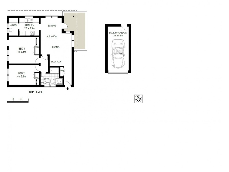 9/782 Pacific Highway, Chatswood NSW 2067 Floorplan