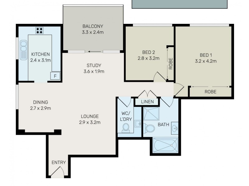 44/17 EVERTON ROAD, Strathfield NSW 2135 Floorplan