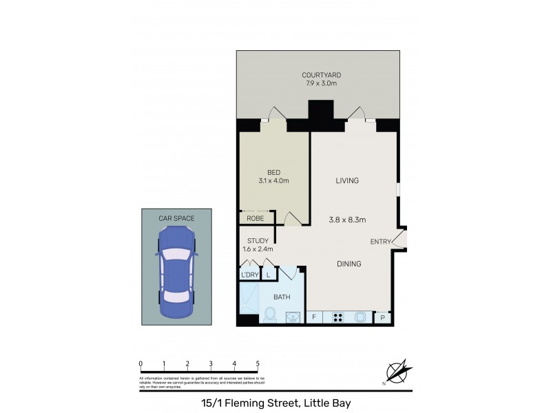 15/1 Fleming Street, Little Bay NSW 2036