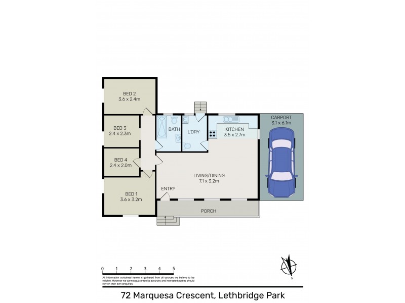 72 Marquesa Cr, Lethbridge Park NSW 2770 Floorplan