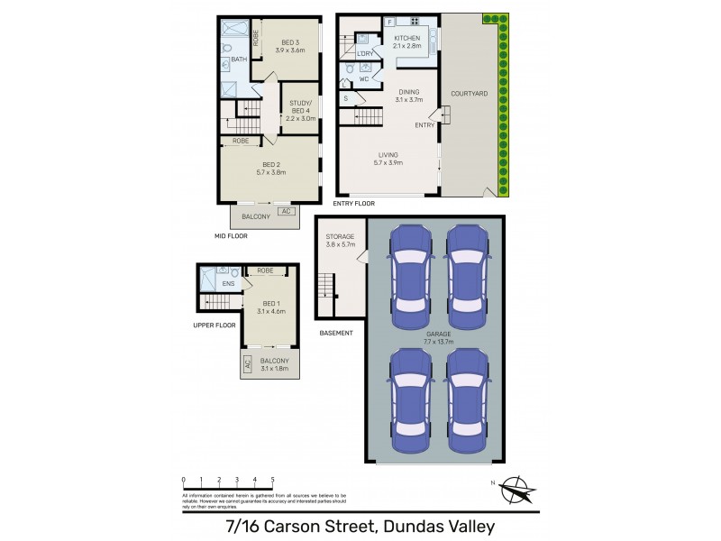 7/16 Carson Street, Dundas Valley NSW 2117 Floorplan