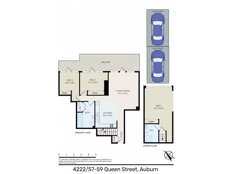 4222/57-59 QUEEN STREET, Auburn NSW 2144 Floorplan