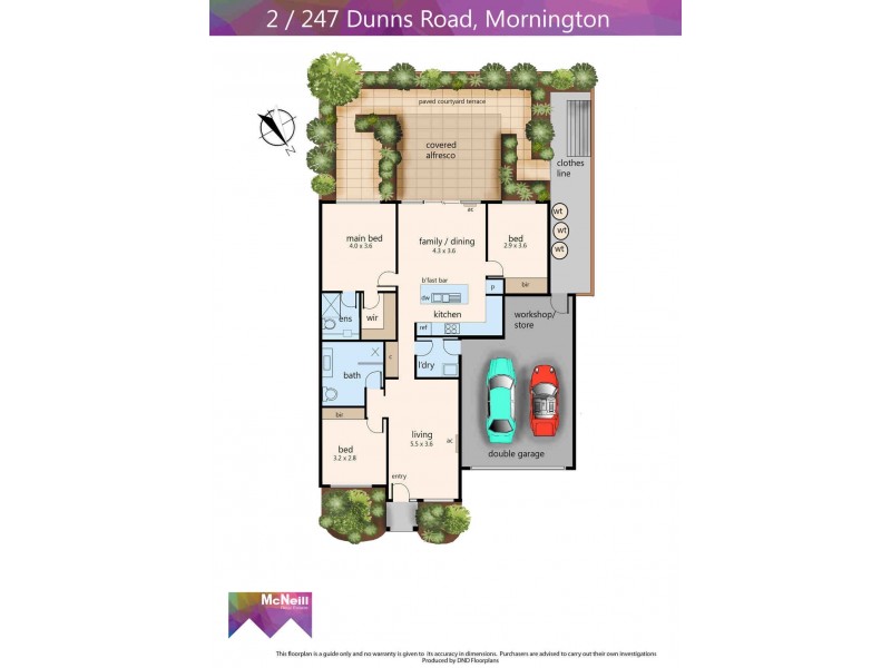 2//247 Dunns Road, Mornington VIC 3931 Floorplan