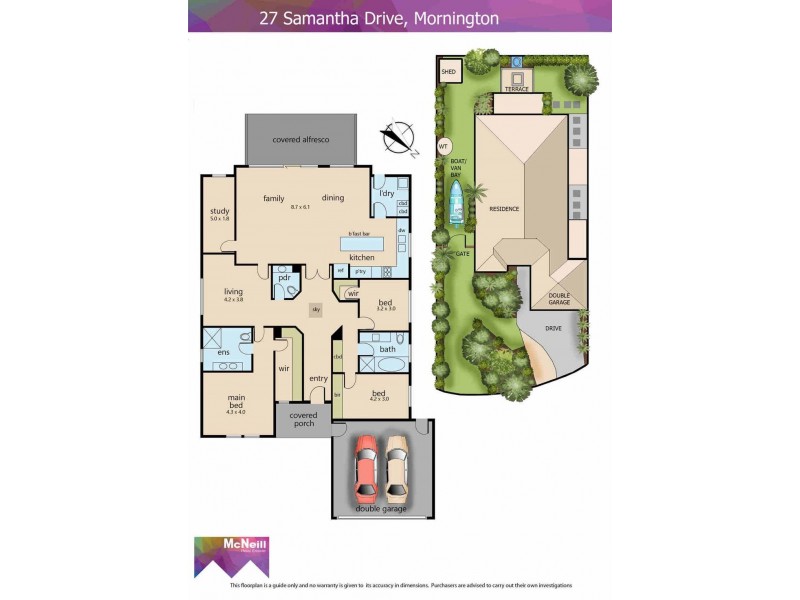 27 Samantha Drive, Mornington VIC 3931 Floorplan