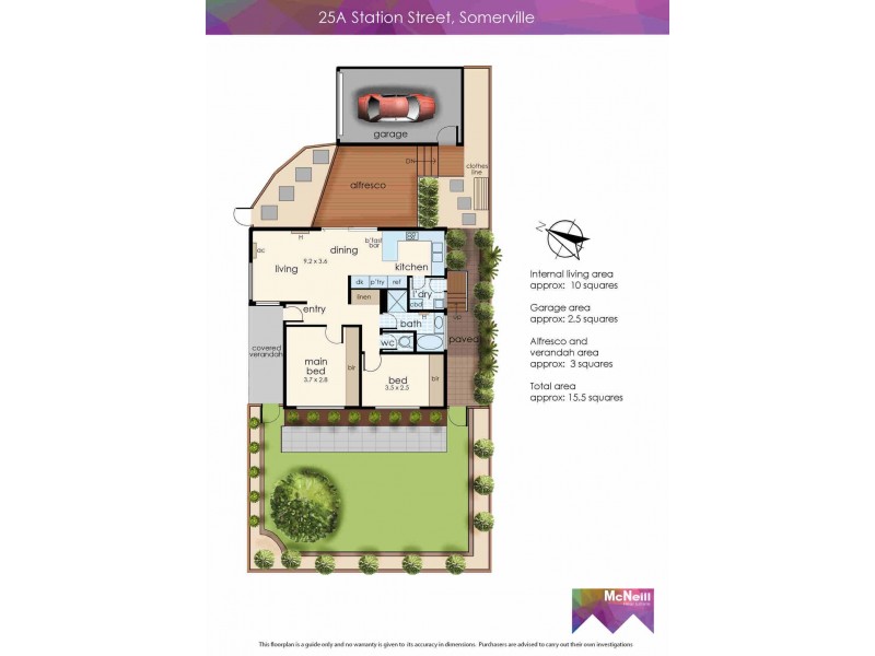 1/25 Station Street, Somerville VIC 3912 Floorplan