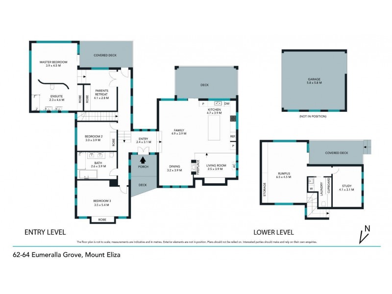 62-64 Eumeralla Grove, Mount Eliza VIC 3930 Floorplan