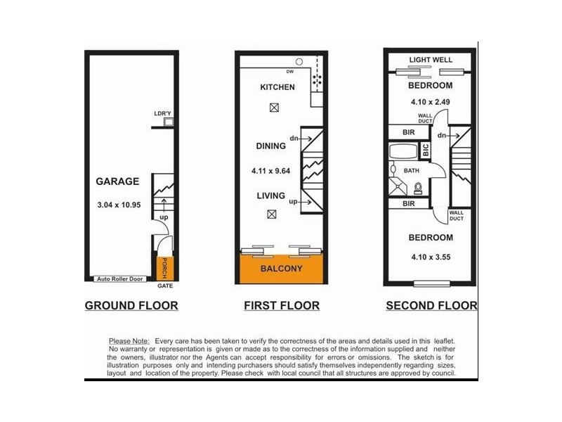11 Vicars Lane, Adelaide SA 5000 Floorplan