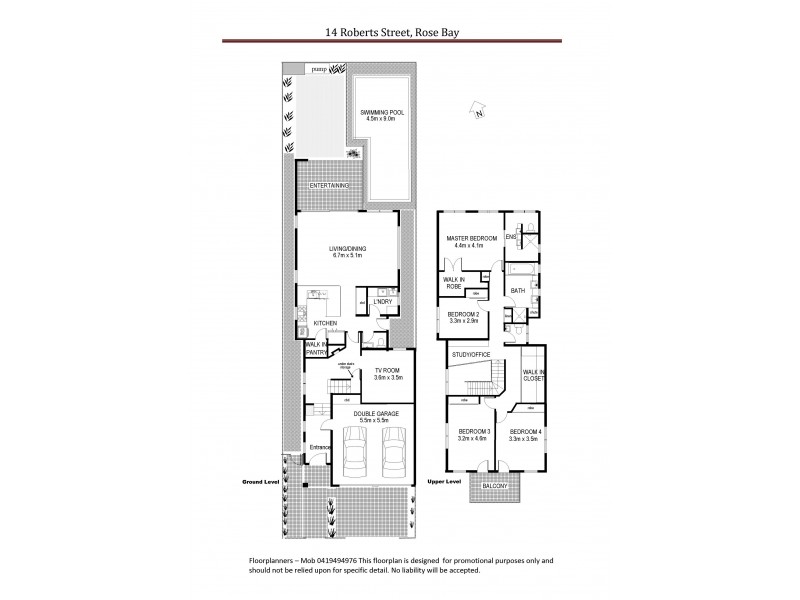 14 Roberts Street, Rose Bay NSW 2029 Floorplan