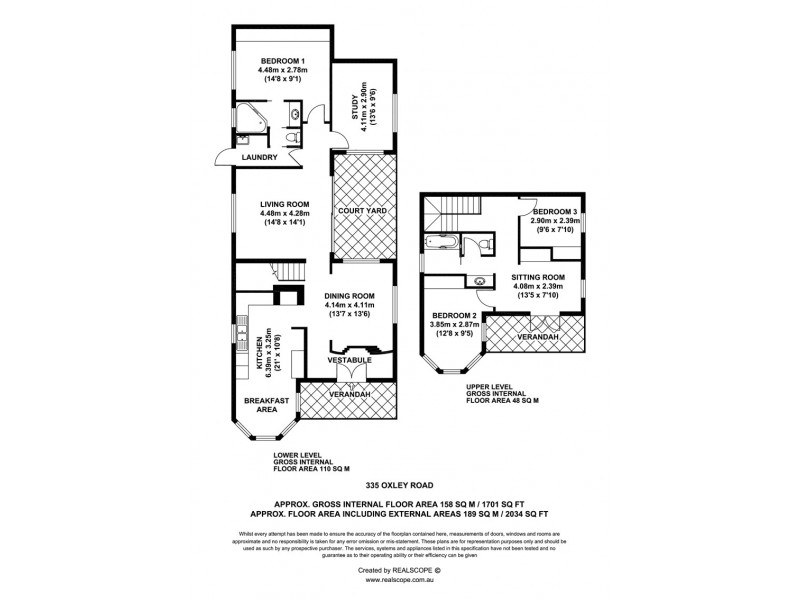 335 Oxley Road, Sherwood QLD 4075 Floorplan