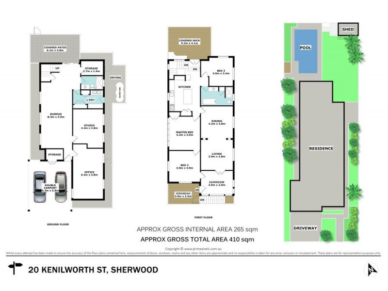 20 Kenilworth Street, Sherwood QLD 4075 Floorplan
