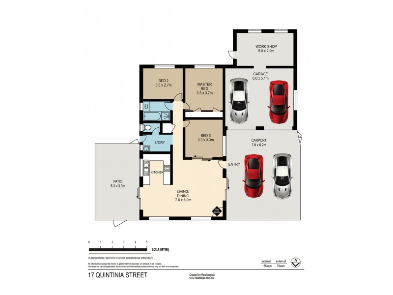 17 Quintinia Street, Algester QLD 4115 Floorplan