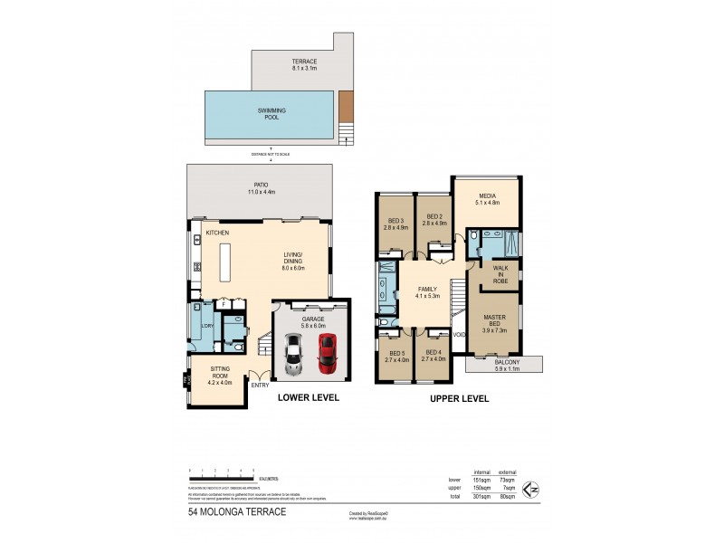 54 Molonga Terrace, Graceville QLD 4075 Floorplan