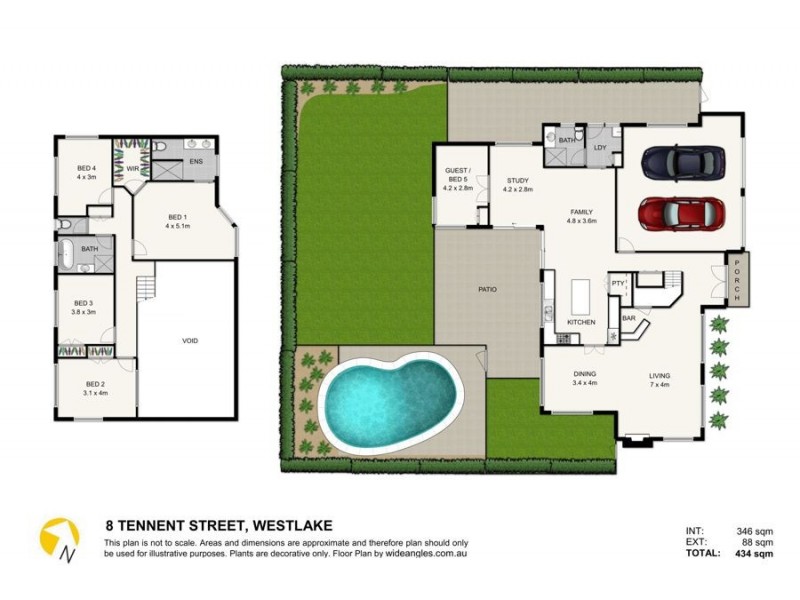 8 Tennent Street, Westlake QLD 4074 Floorplan