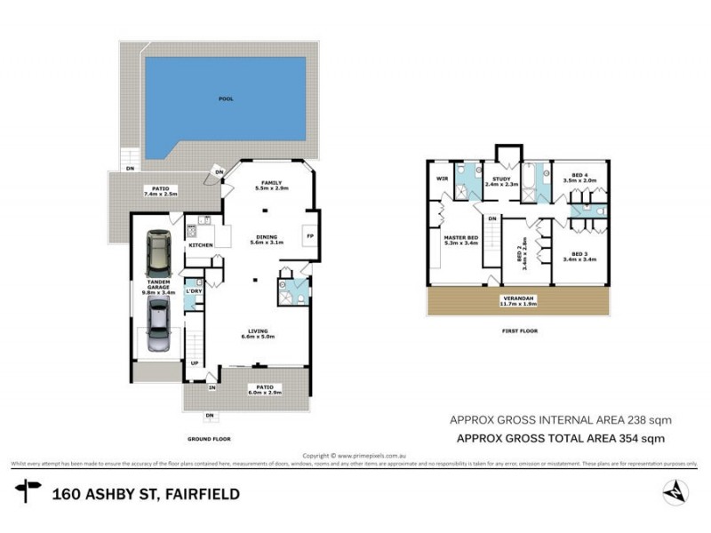 160 Ashby Street, Fairfield QLD 4103 Floorplan