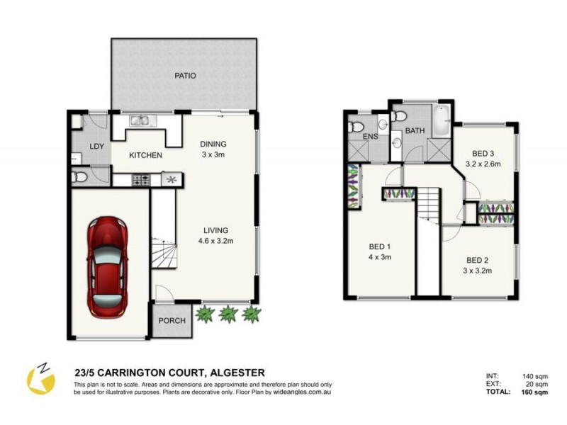 23/5 Carrington Court, Algester QLD 4115 Floorplan