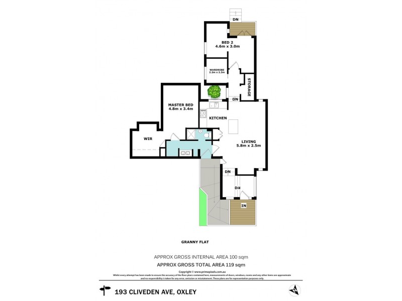 193A Cliveden Avenue, Oxley QLD 4075 Floorplan