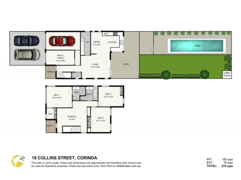 19 Collins Street, Corinda QLD 4075 Floorplan