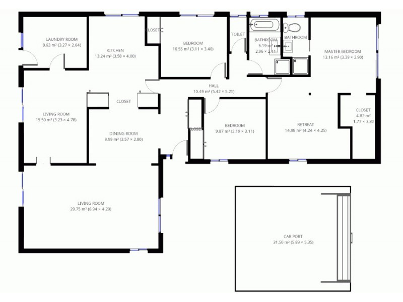 350 Horizon Drive, Riverhills QLD 4074 Floorplan