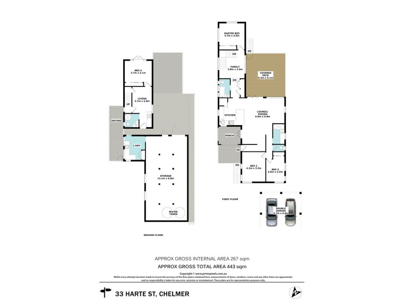 33 Harte Street, Chelmer QLD 4068 Floorplan