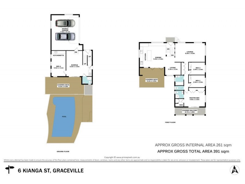 6 Kianga Street, Graceville QLD 4075 Floorplan