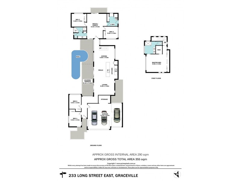 233 Long Street E, Graceville QLD 4075 Floorplan