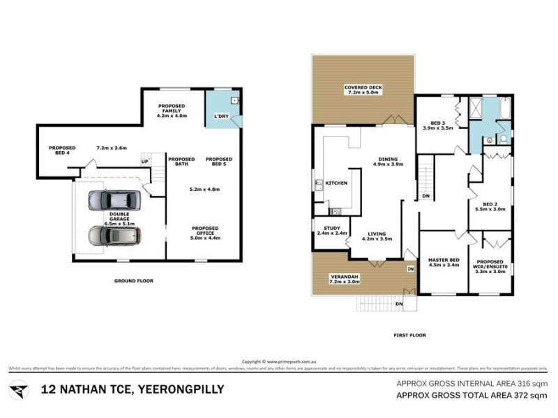 12 Nathan Tce, Yeerongpilly QLD 4105 Floorplan