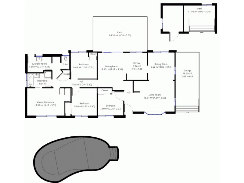 2 Skirmish Street, Seventeen Mile Rocks QLD 4073 Floorplan