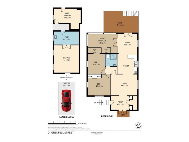 24 Grenfell Street, Mount Gravatt East QLD 4122 Floorplan