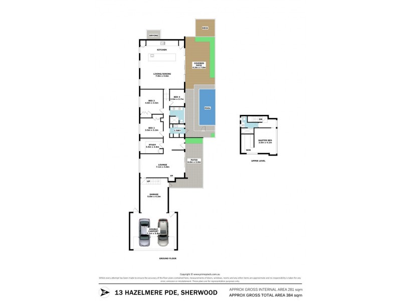 13 Hazelmere Parade, Sherwood QLD 4075 Floorplan