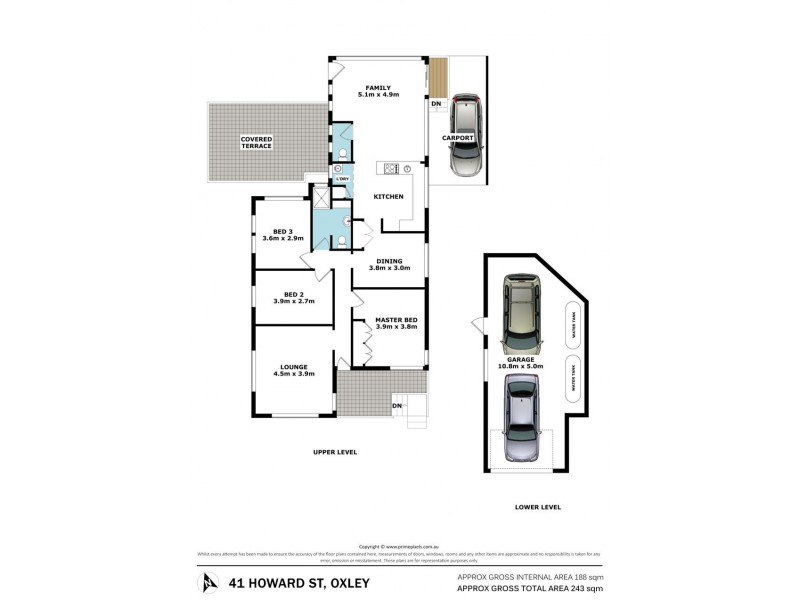 41 Howard Street, Oxley QLD 4075 Floorplan