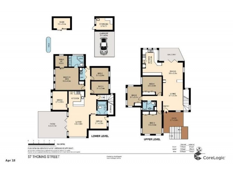 57 Thomas Street, Sherwood QLD 4075 Floorplan