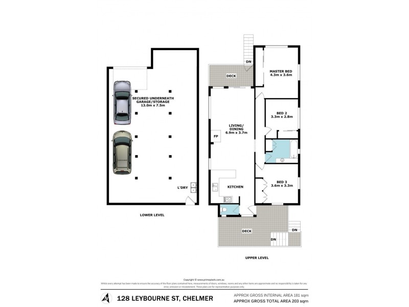 128 Leybourne Street, Chelmer QLD 4068 Floorplan