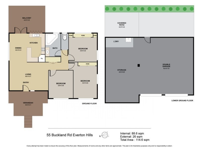 55 Buckland Road, Everton Hills QLD 4053 Floorplan