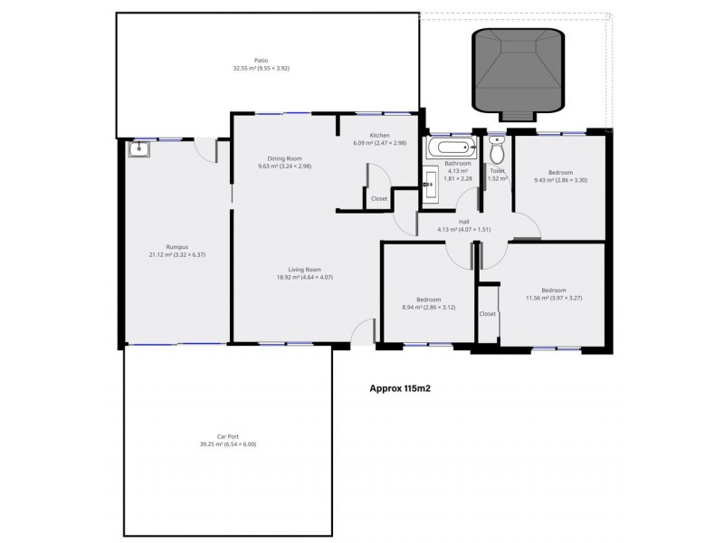 11 Nigel Street, Redbank Plains QLD 4301 Floorplan