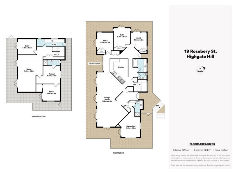 19 Rosebery Street, Highgate Hill QLD 4101 Floorplan