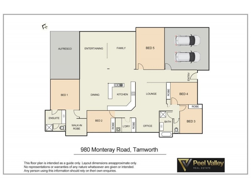 980 Monteray Road, Tamworth NSW 2340 Floorplan